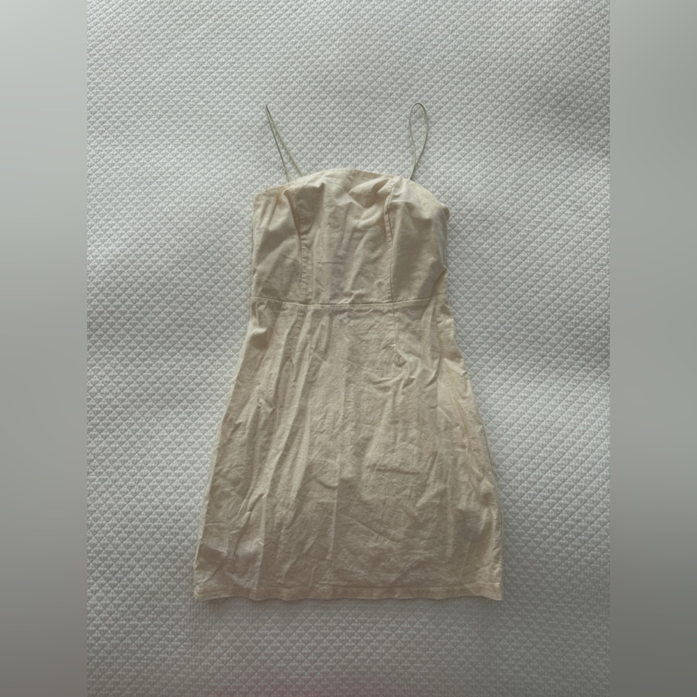Urban Outfitters Cream Mini Dress